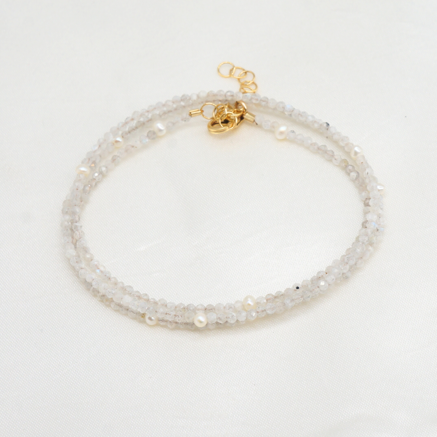 Blue Lace Agate Prevail Wrap Bracelet