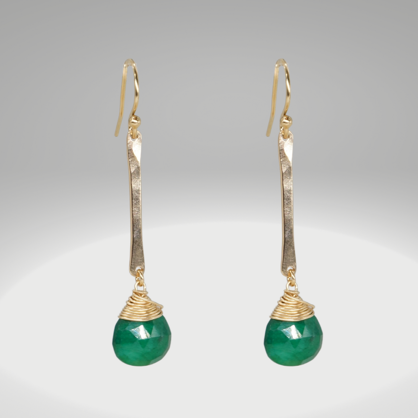 Drop Gemstone Birthstone/Zodiac Earrings