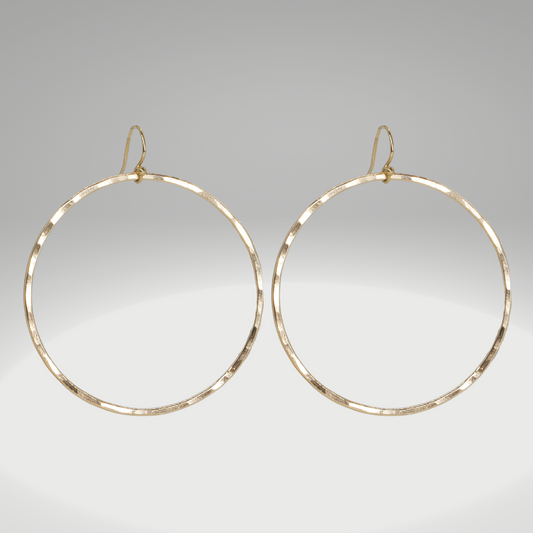 Float Hoop Earrings