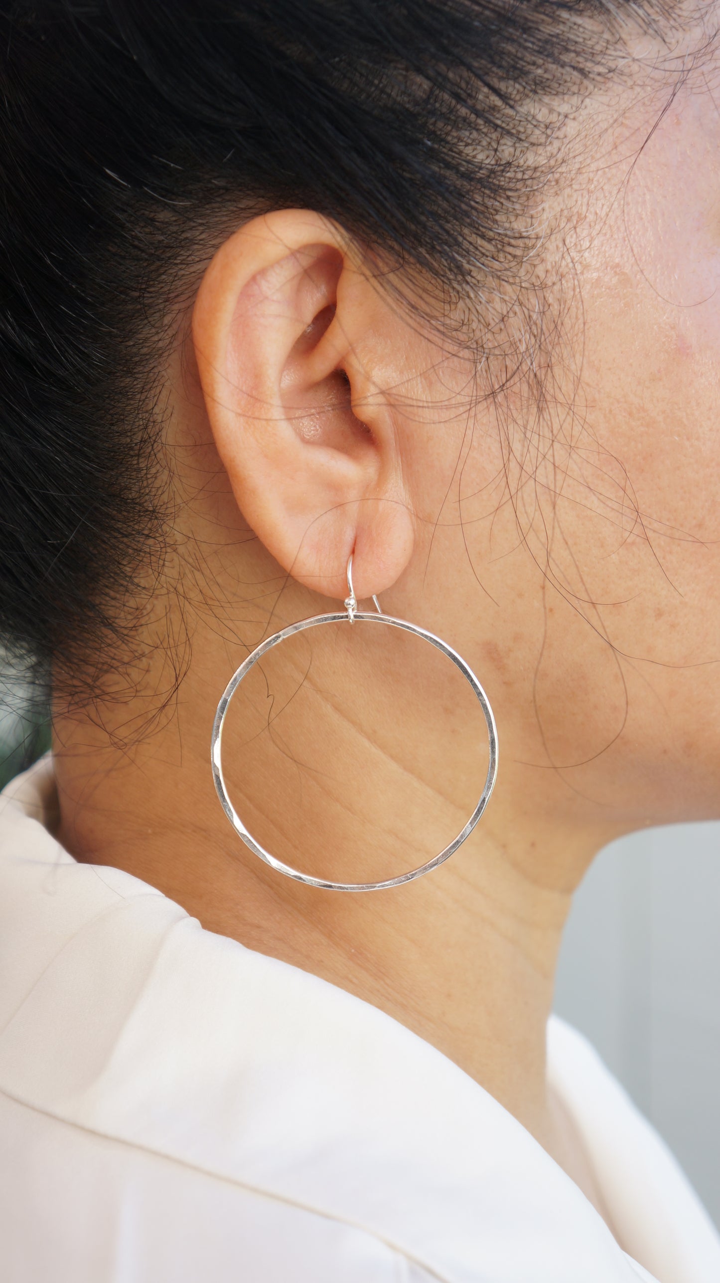 Float Hoop Earrings