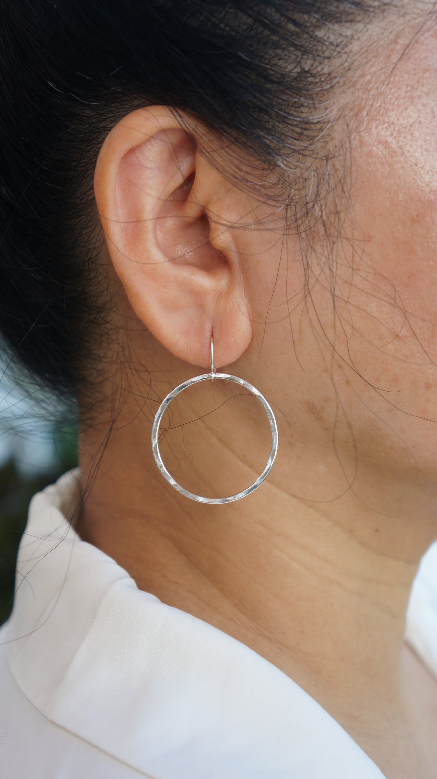 Float Hoop Earrings