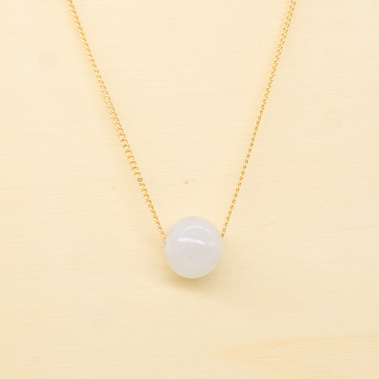 Globe Jade Necklace