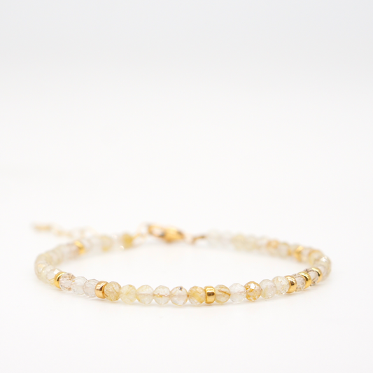 Rutilated Quartz Dreamy Bracelet