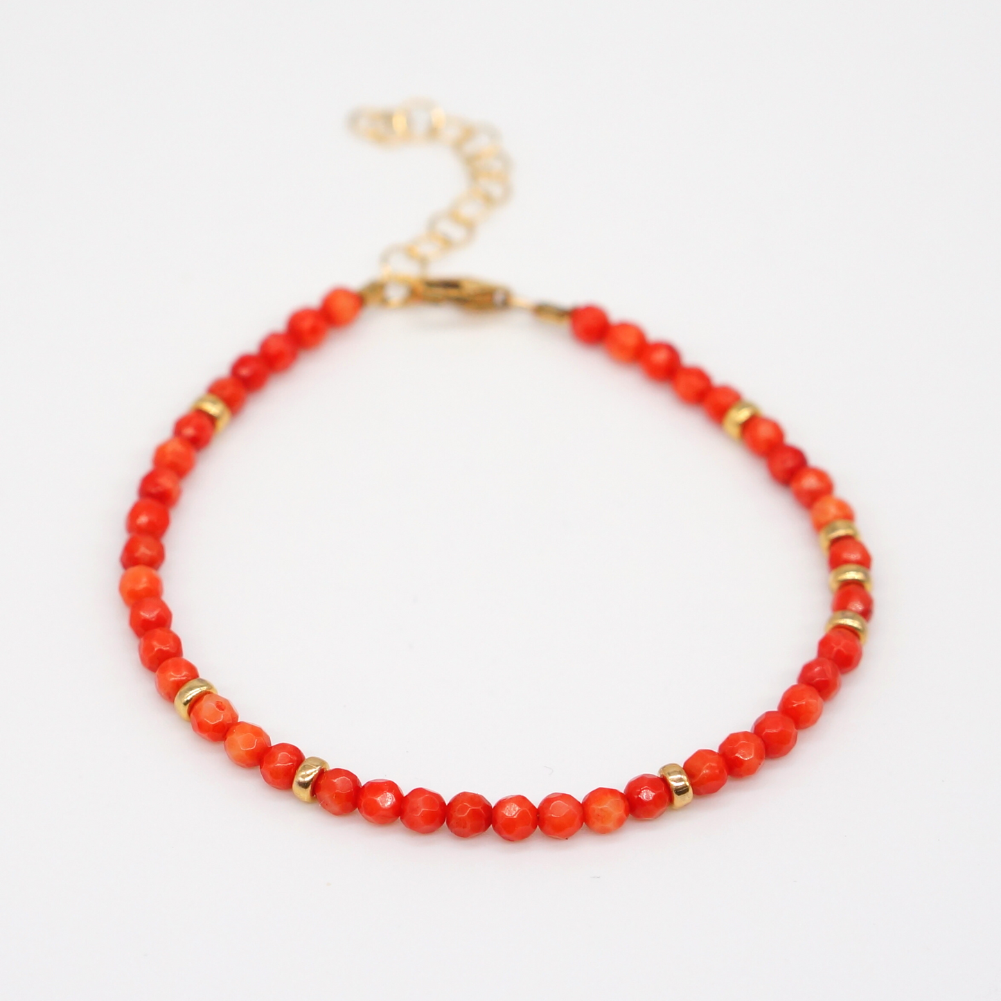 Red Coral Dreamy Bracelet