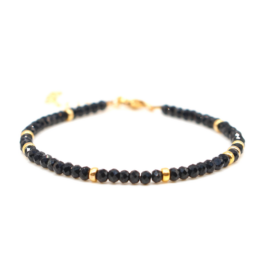 Black Spinel Dreamy Bracelet