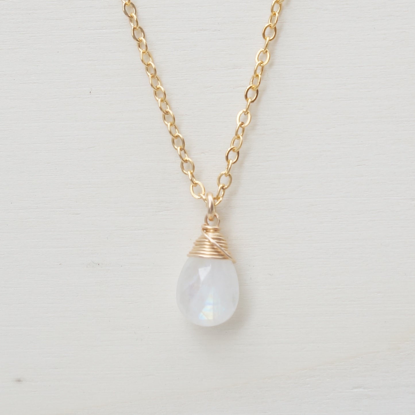Moonstone Zodiac/Birthstone Necklace
