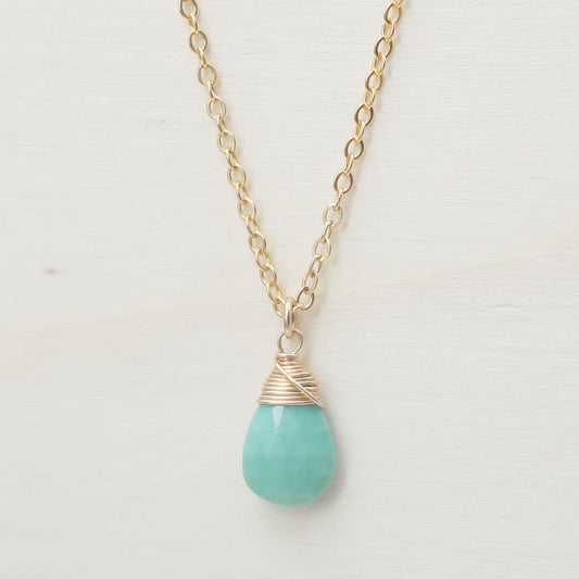 Turquoise Zodiac/Birthstone Necklace