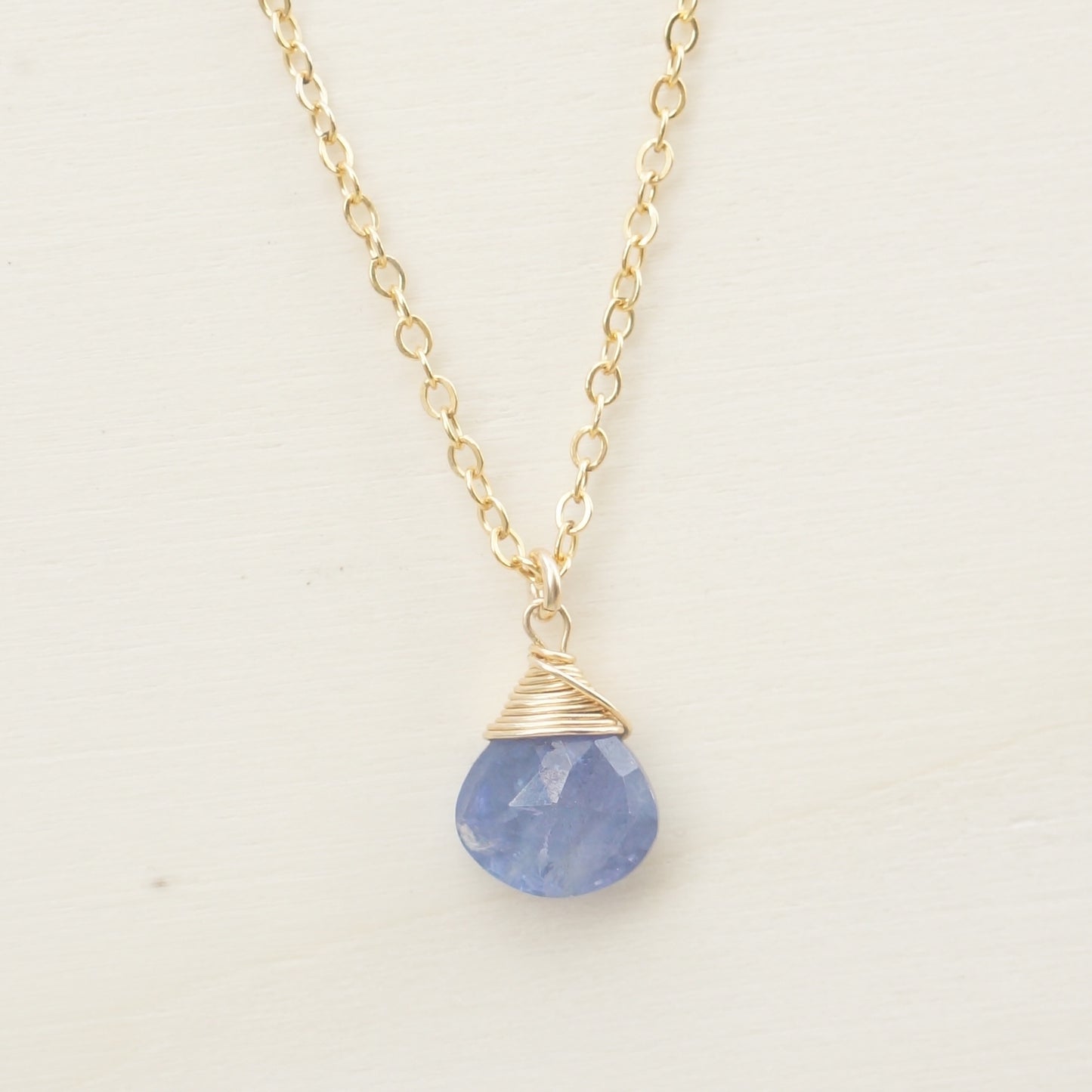 Tanzanite Zodiac/Birthstone Necklace