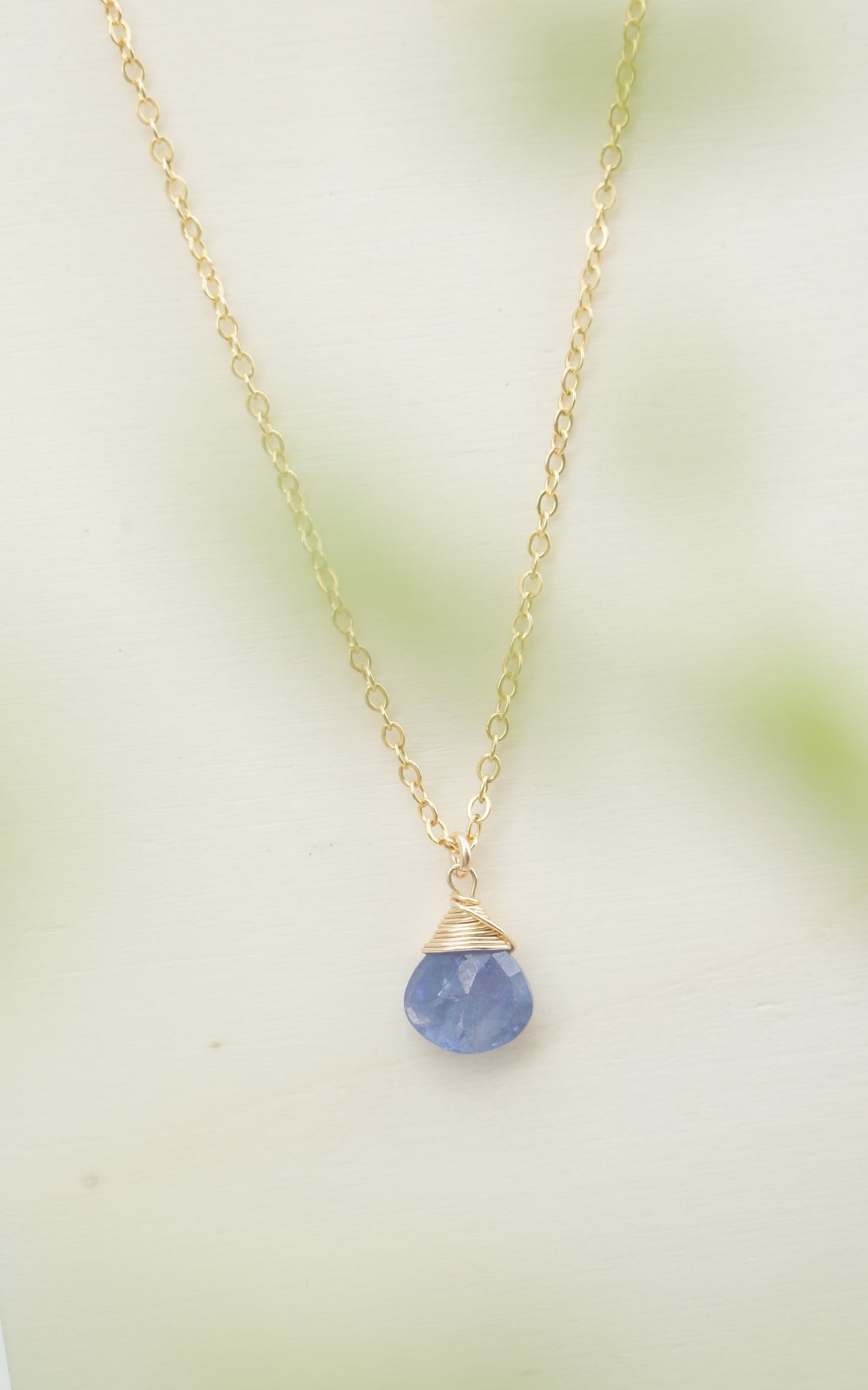 Tanzanite Zodiac/Birthstone Necklace
