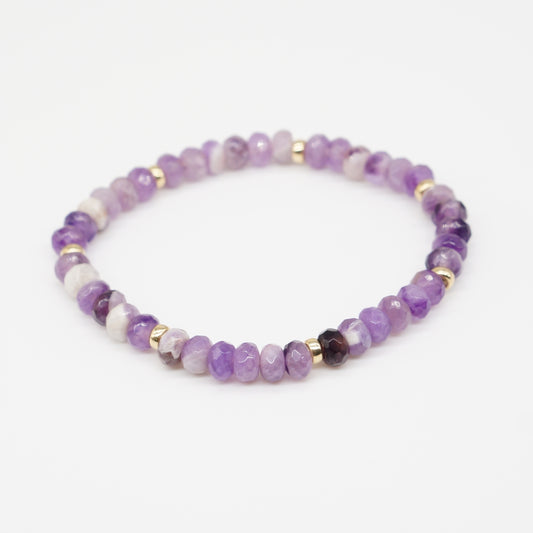 Amethyst Radiant Bracelet