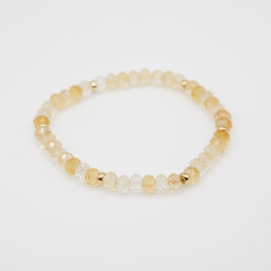 Citrine Radiant Bracelet