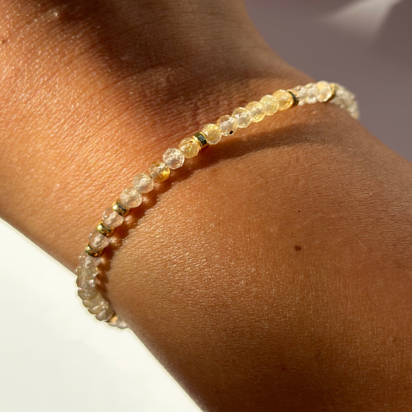 Rutilated Quartz Dreamy Bracelet