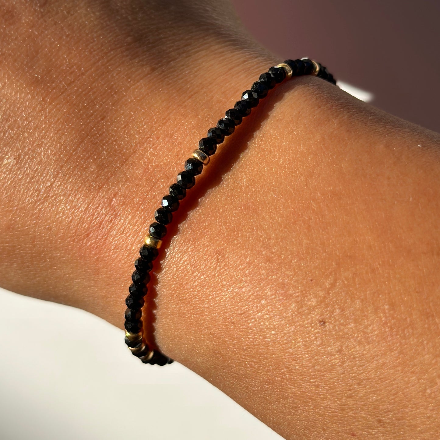 Black Spinel Dreamy Bracelet