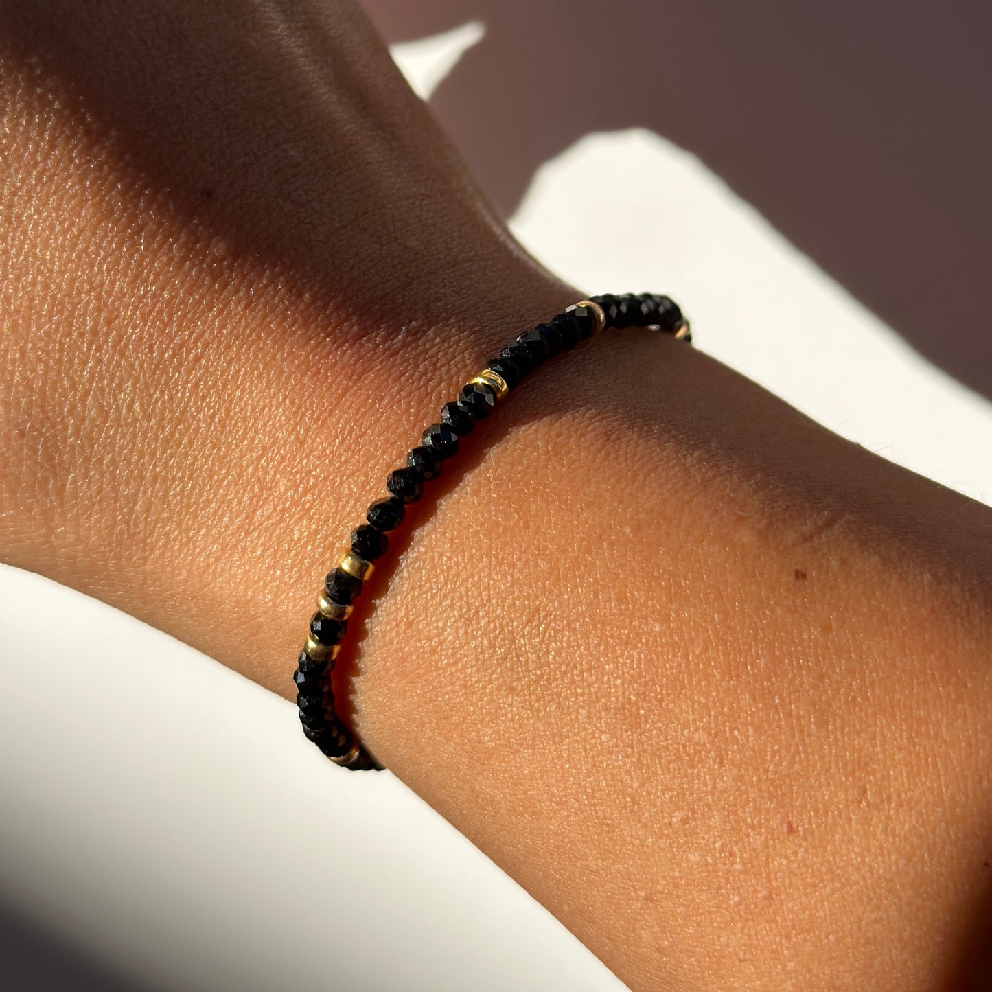 Black Spinel Dreamy Bracelet
