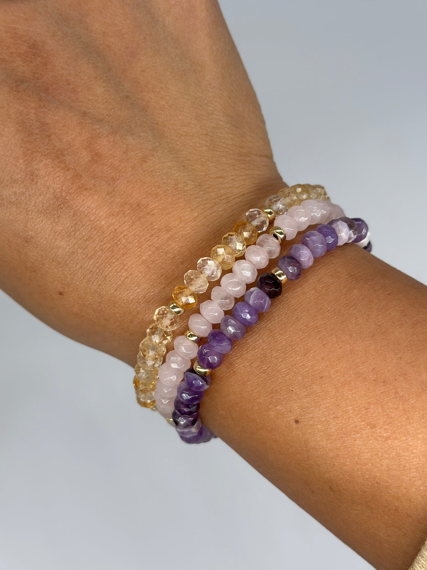 Amethyst Radiant Bracelet