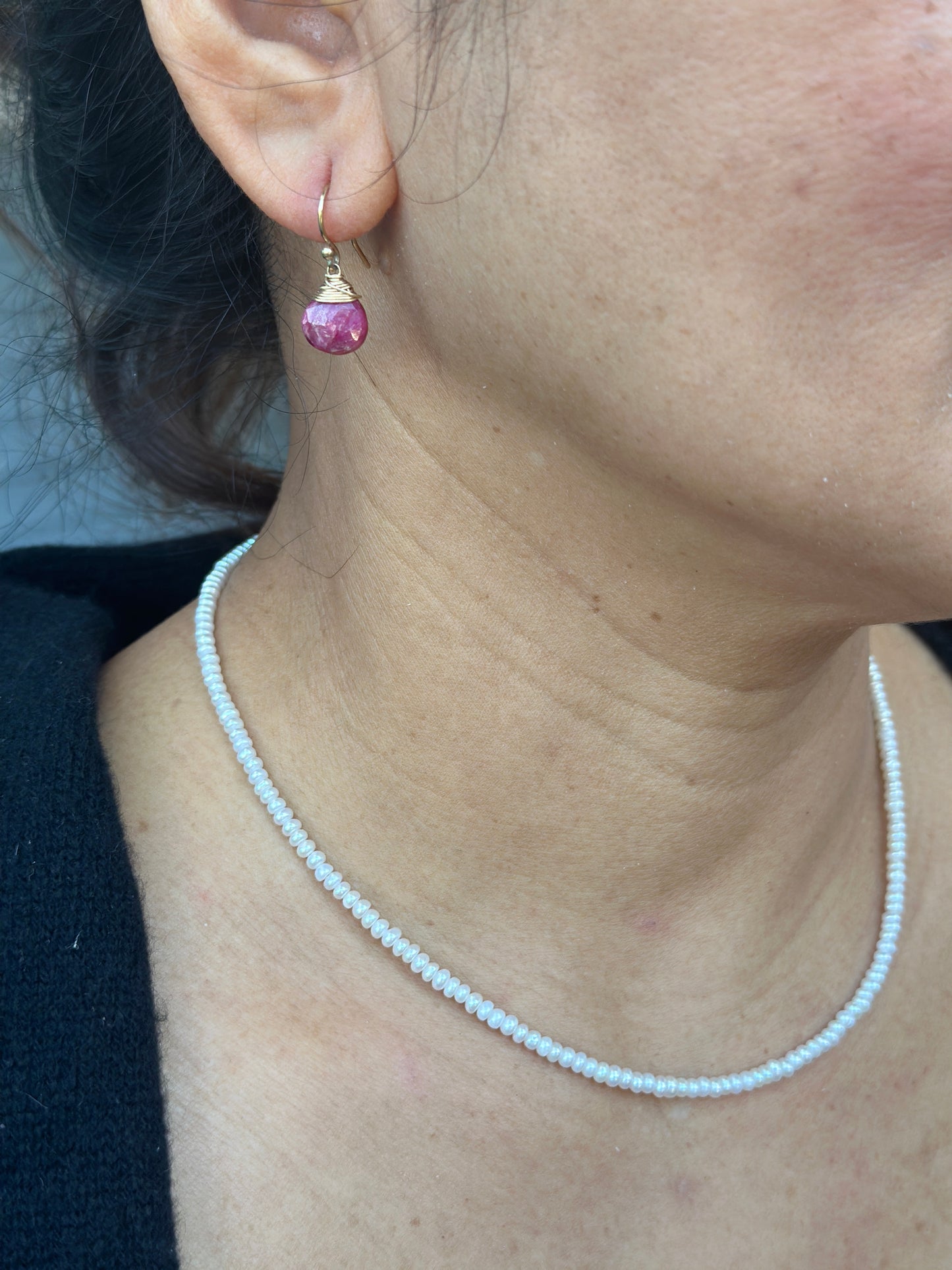 Simple Gemstone Birthstone/Zodiac Earrings