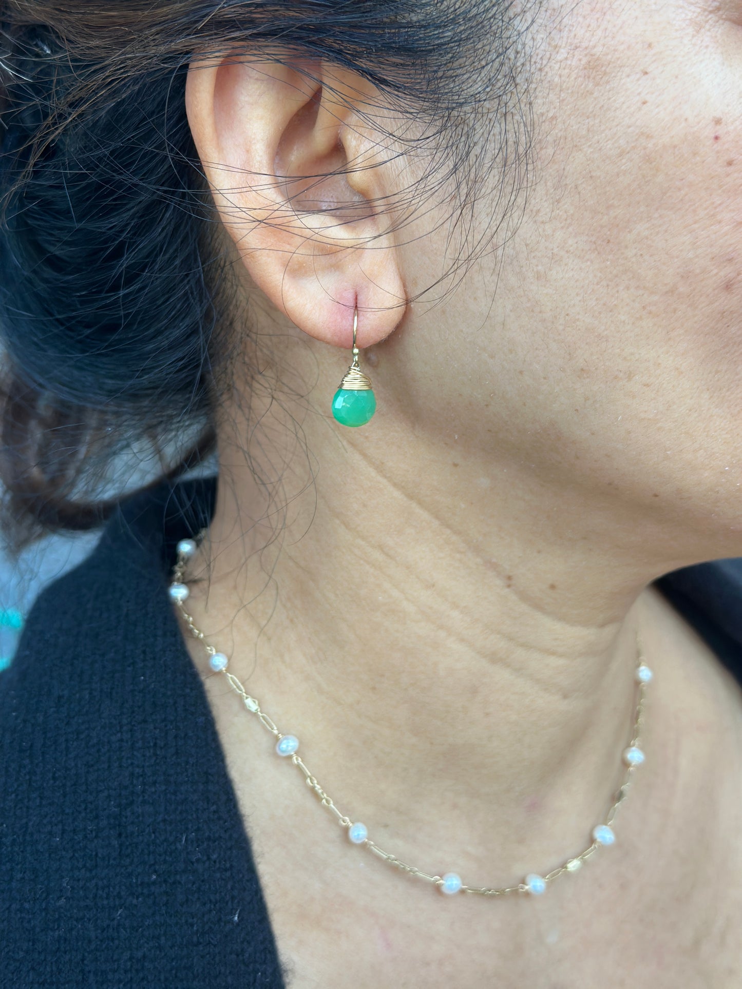 Simple Gemstone Birthstone/Zodiac Earrings